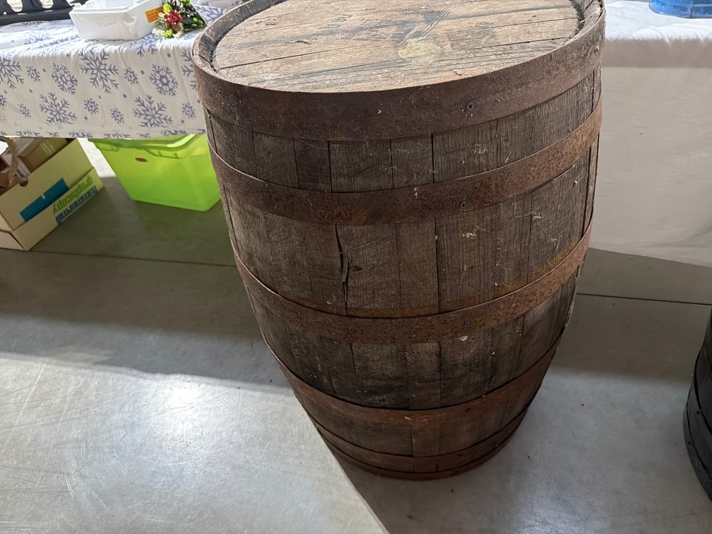 Whiskey Barrel-Raw