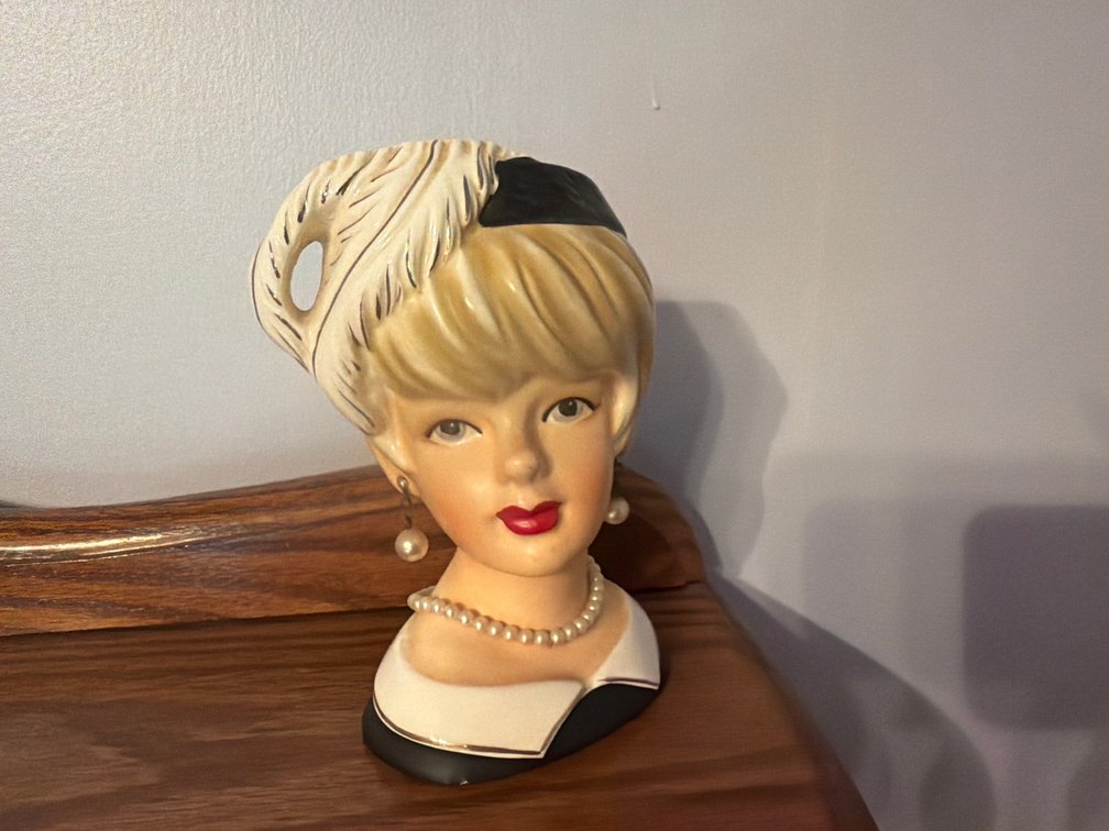 Vintage Relpo Head Vase