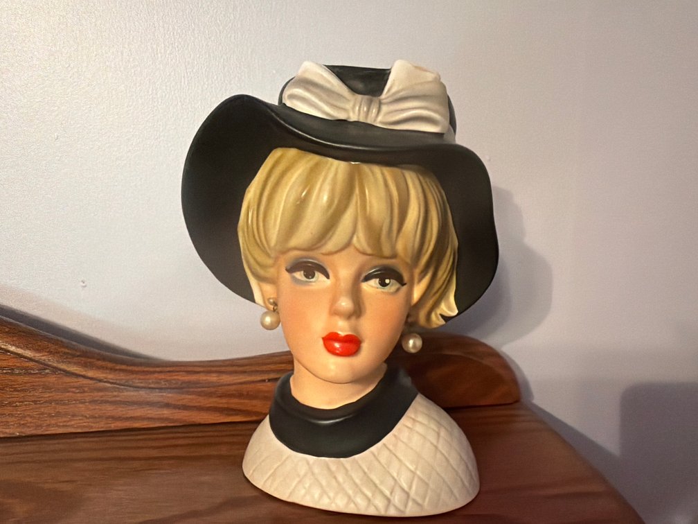 Vintage Napcoware Head Vase