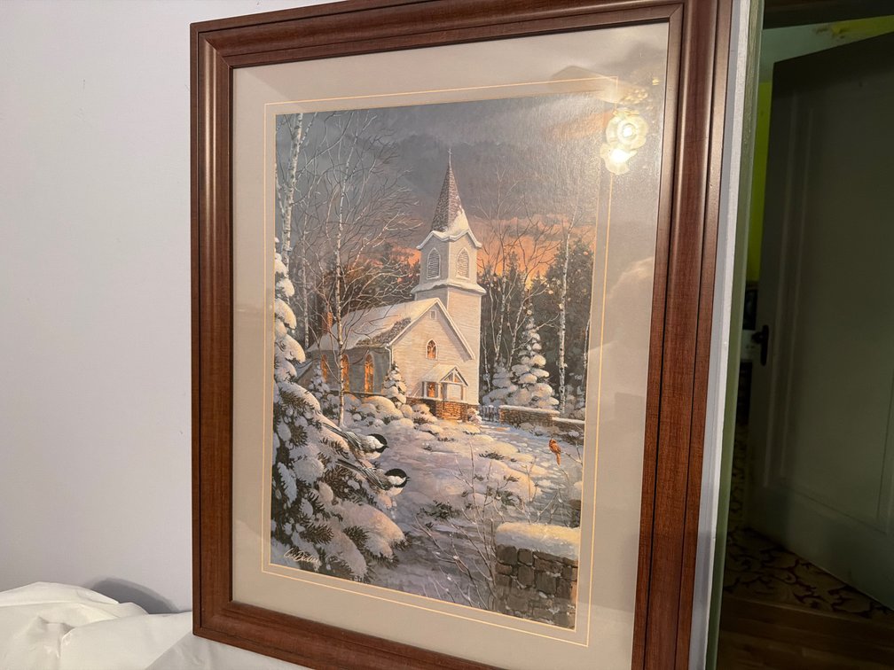 27” X 21.5” Les Didier - A Place in the Choir