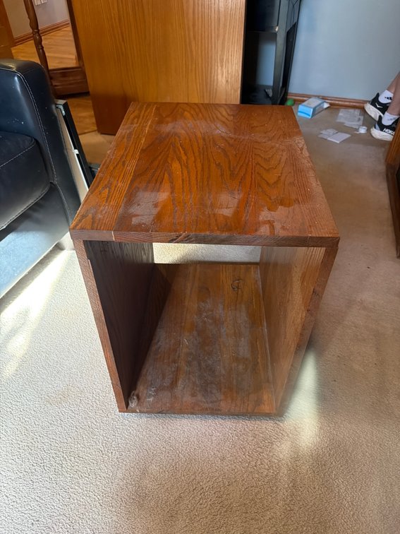 End Table 22” X 15.5” X 21”
