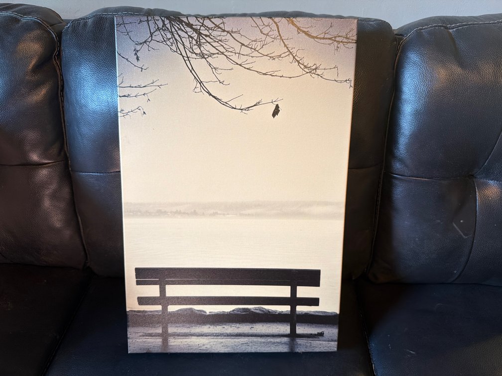 Bench Canvas Wall Ganging 24” X 16”
