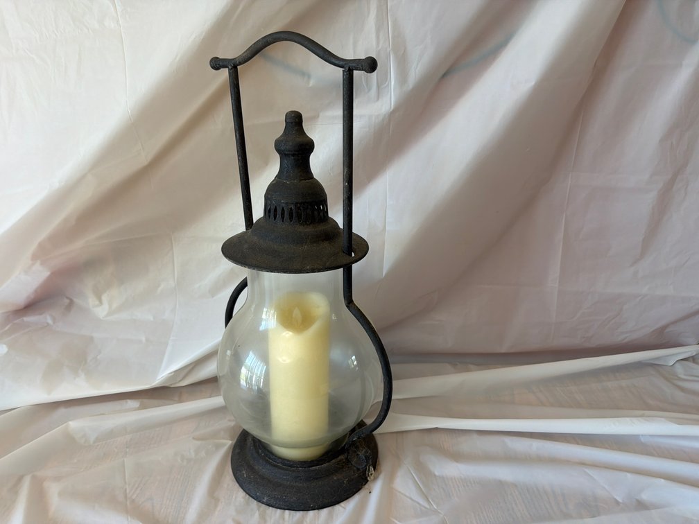 Decorative Candle Lantern 21” Tall