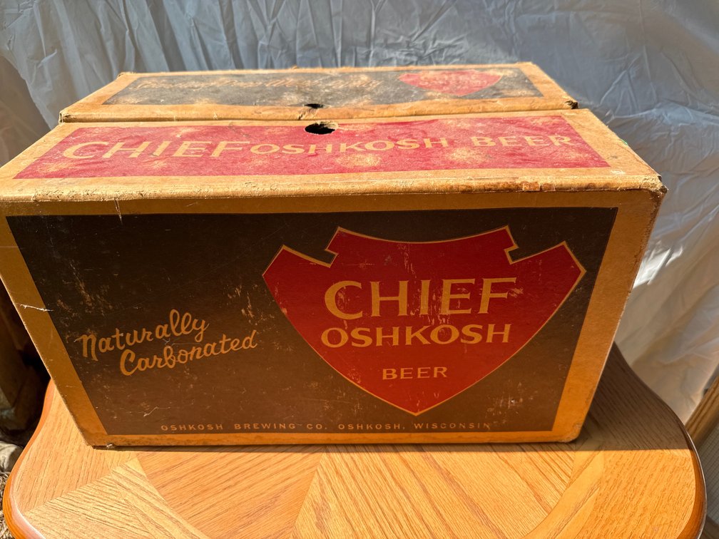 Case of Empty Beer Bottles