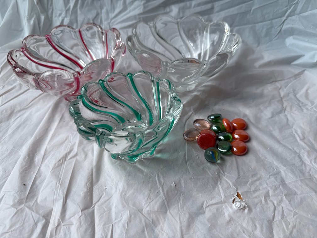 3 Candy Dishes