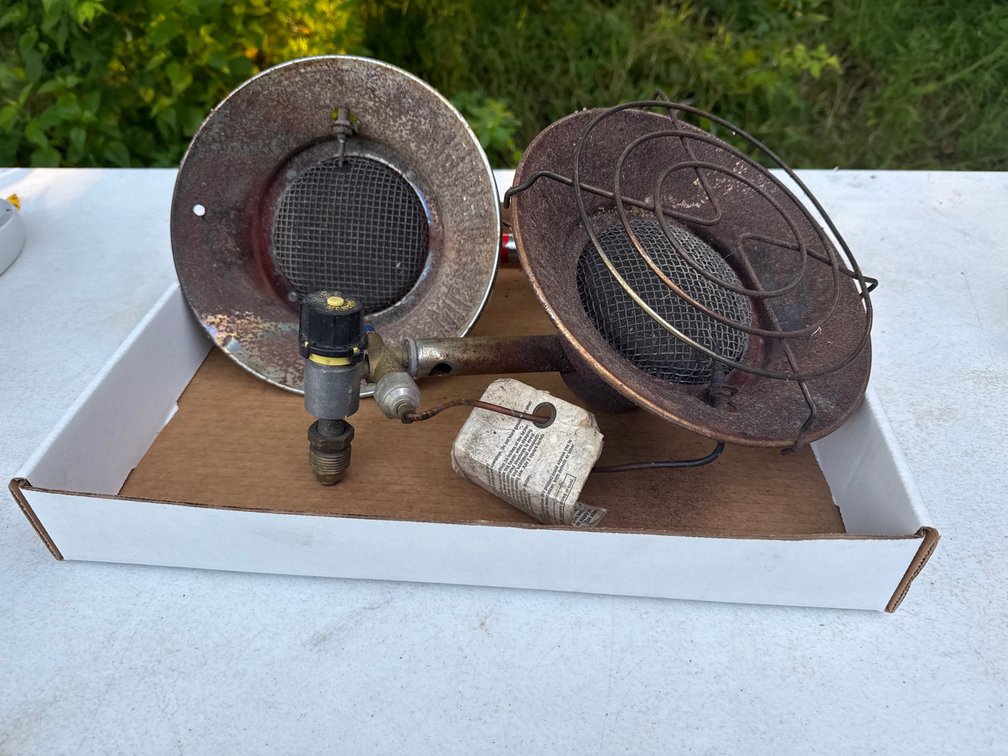 2 Propane Heaters