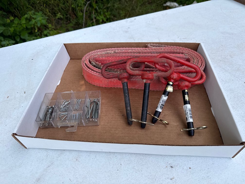 Hitch pin, Ratchet Strap