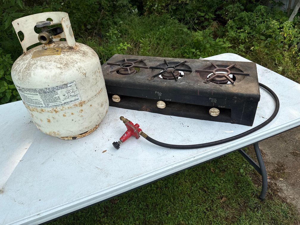 3 Stove Burner with Tank
