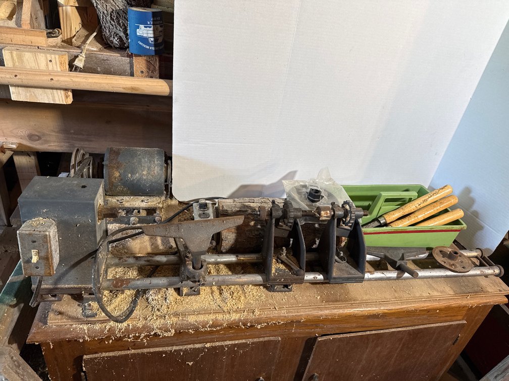Lathe, Lathe Parts without the Motor, Lathe Knives