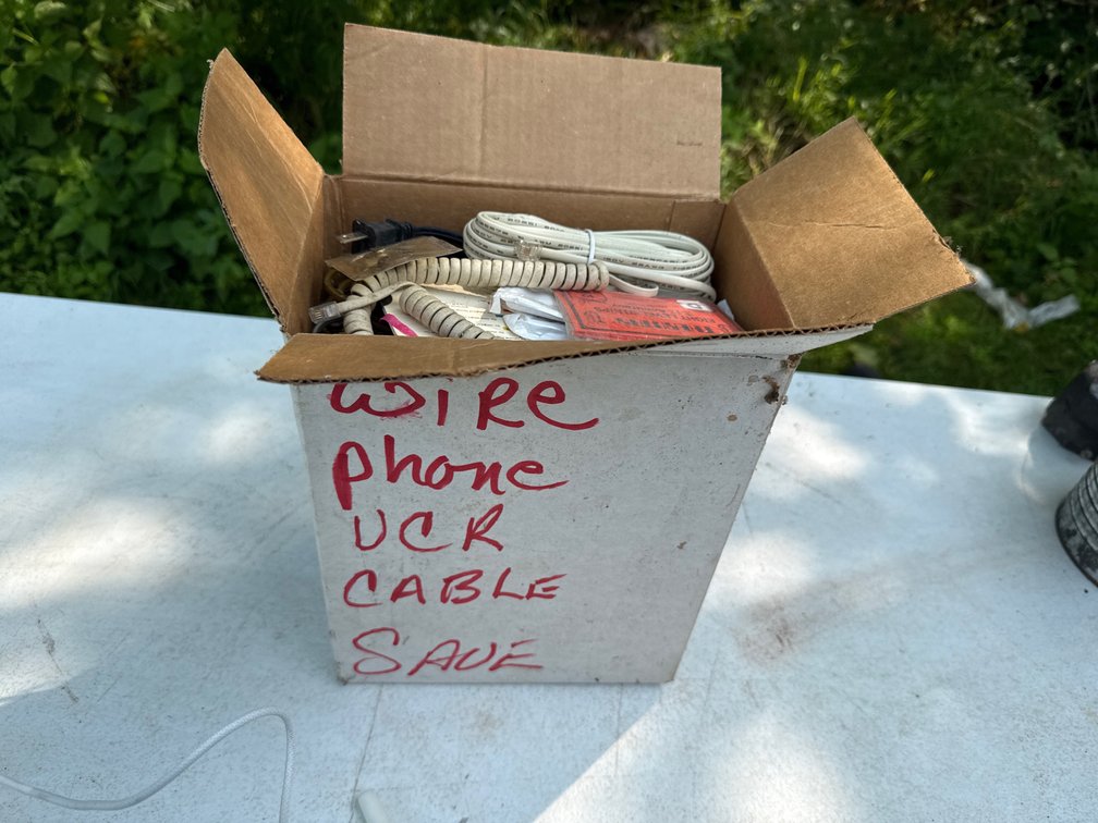 Box of Wires Cables