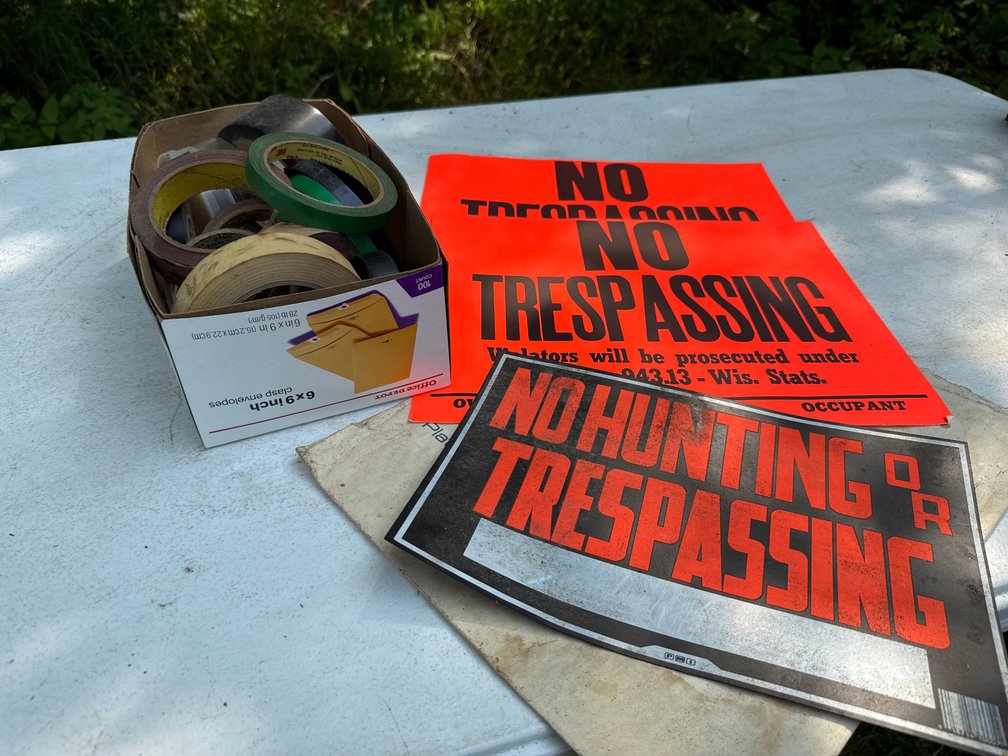 Box of Tape, 3 Signs