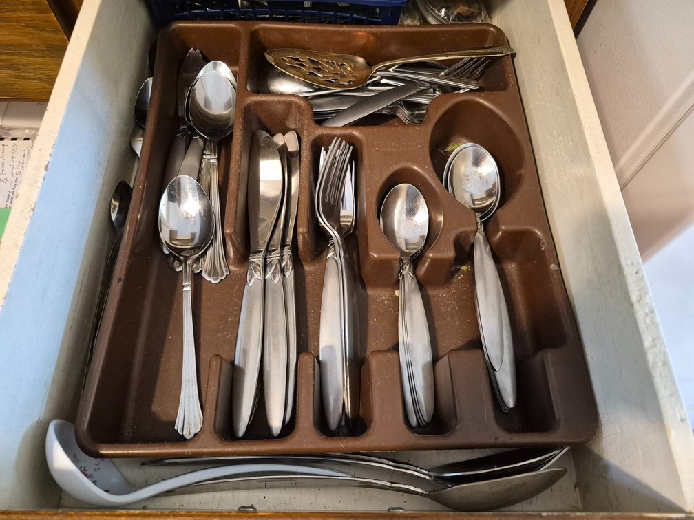 Silverware, Knives, Various Utensils & More