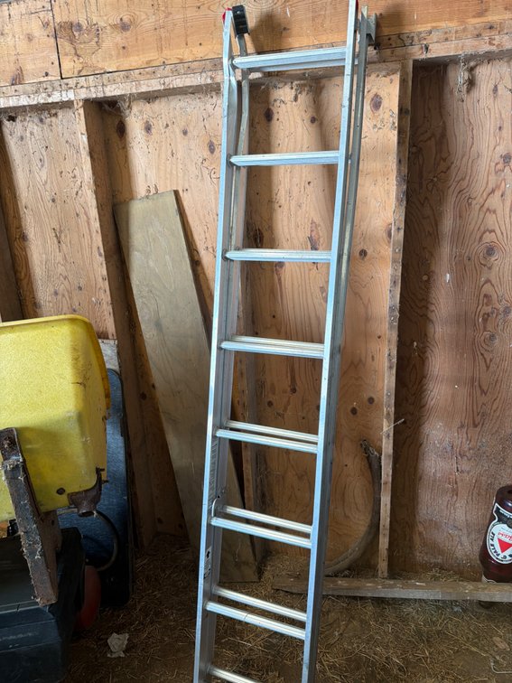 Werner 16’ Ladder, Banged up on Top