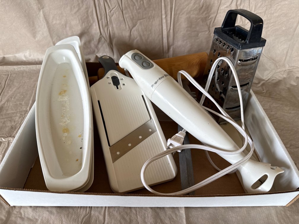 Shredder, Mixer, Rolling Pin & More