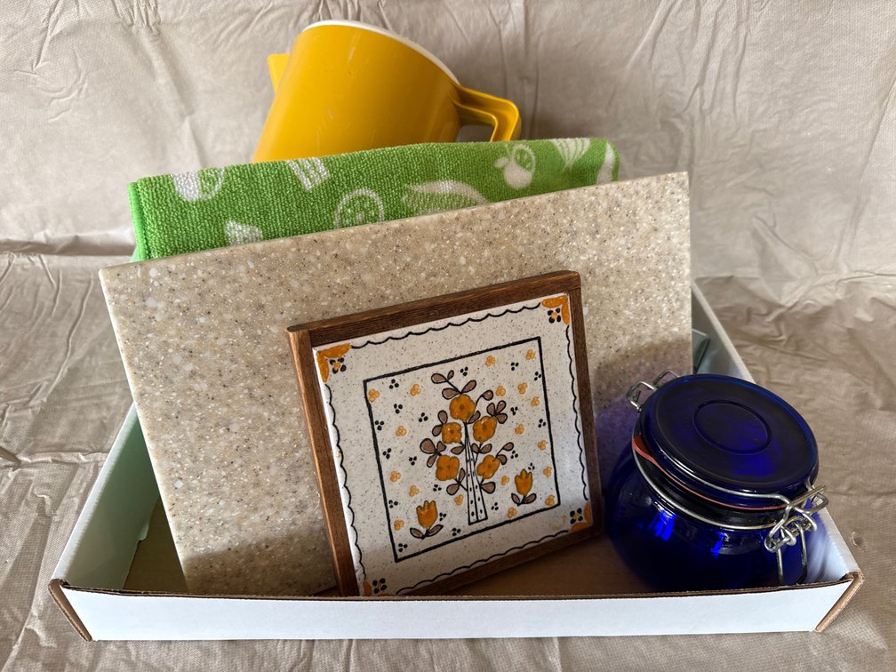 Trivet, Pitcher, Strainer, & More