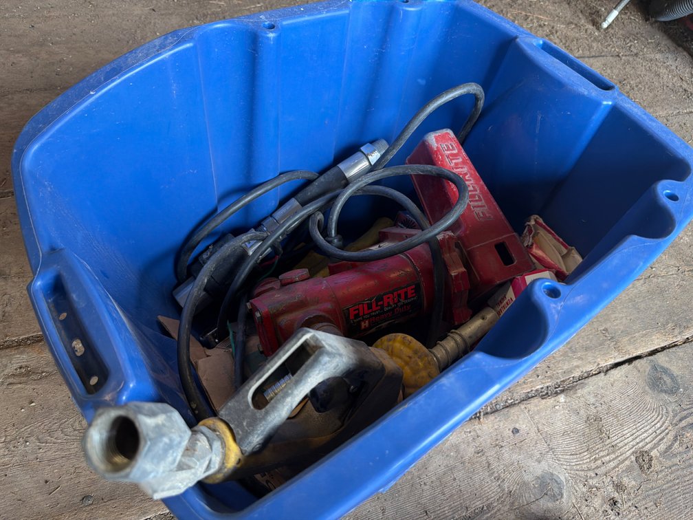 Bin with Fuel Pump Parts