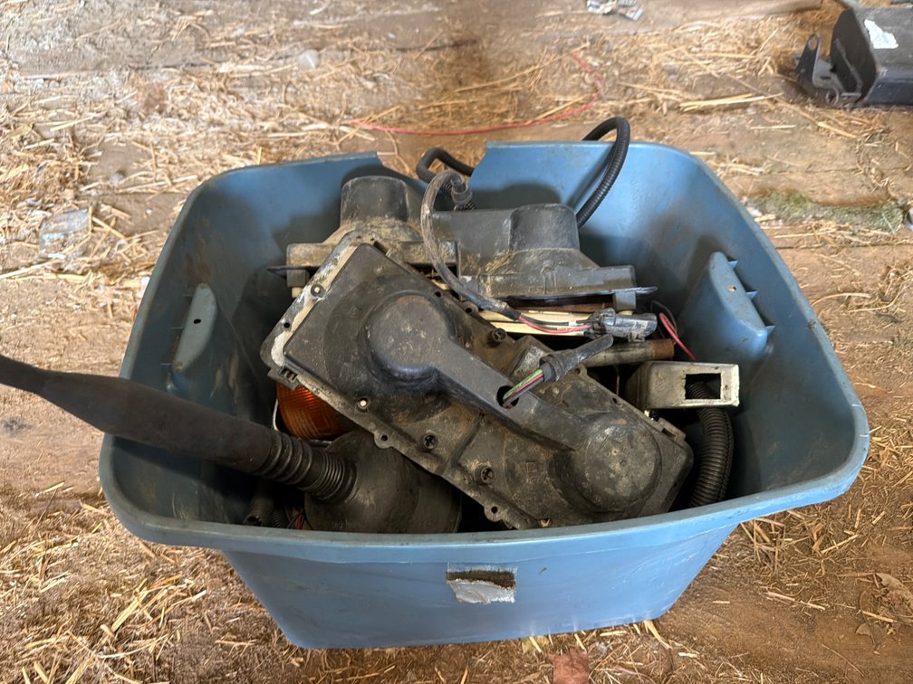 Tote of Electrical for Truck