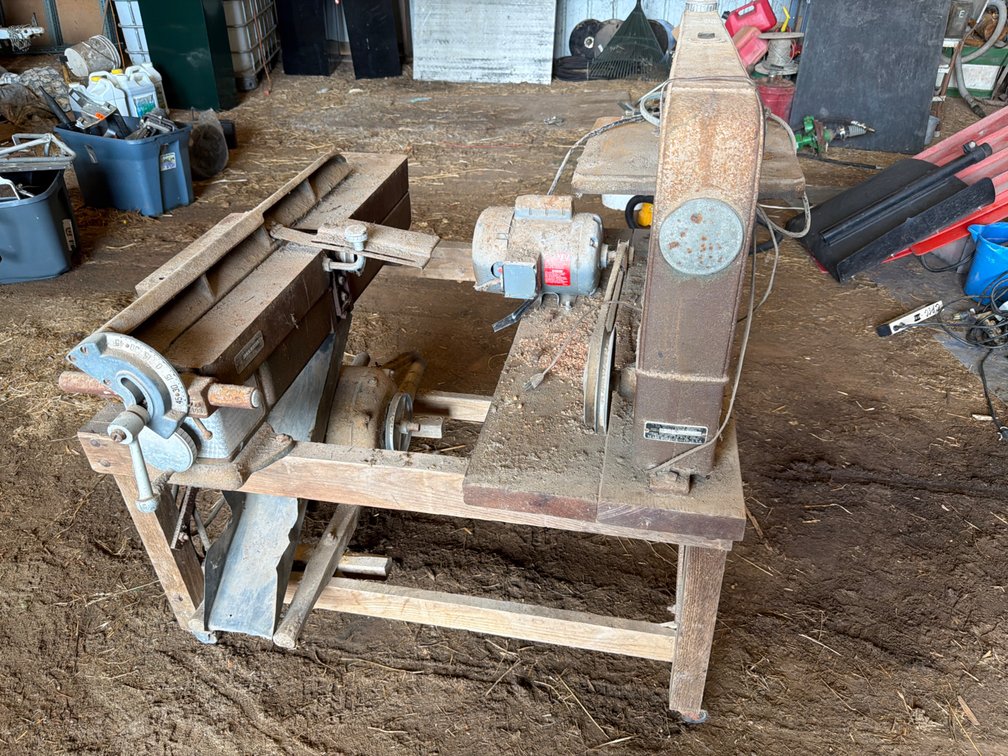 Old Sears Roebuck Saw and Planer