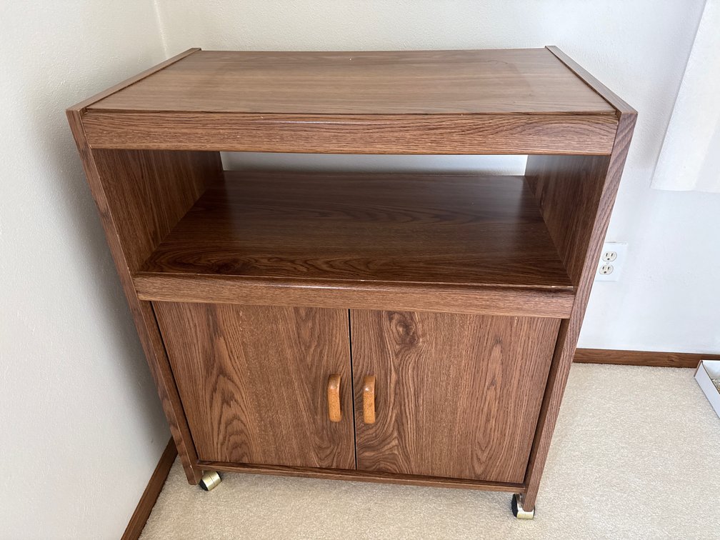 Microwave/TV Cart