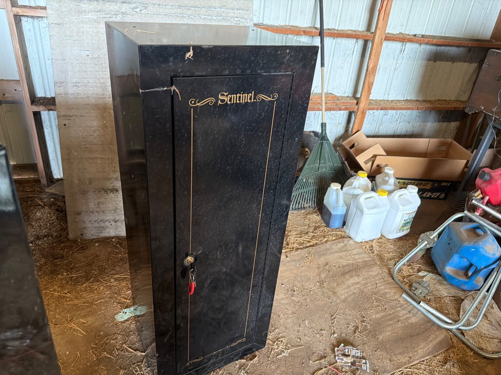 Gun Cabinet, 55” X 21” X 16”