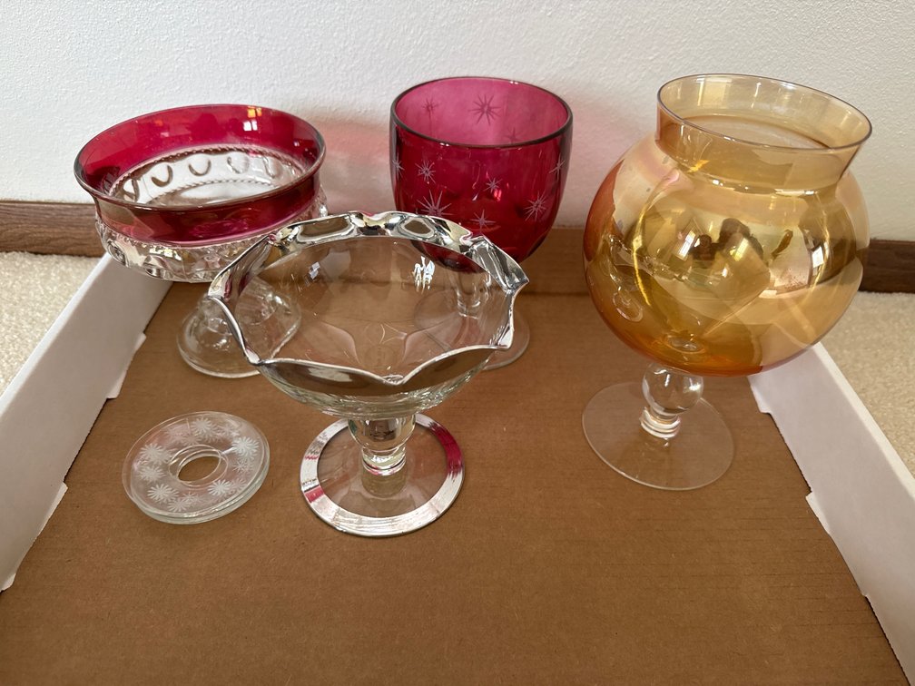Goblets & Candy Dishes