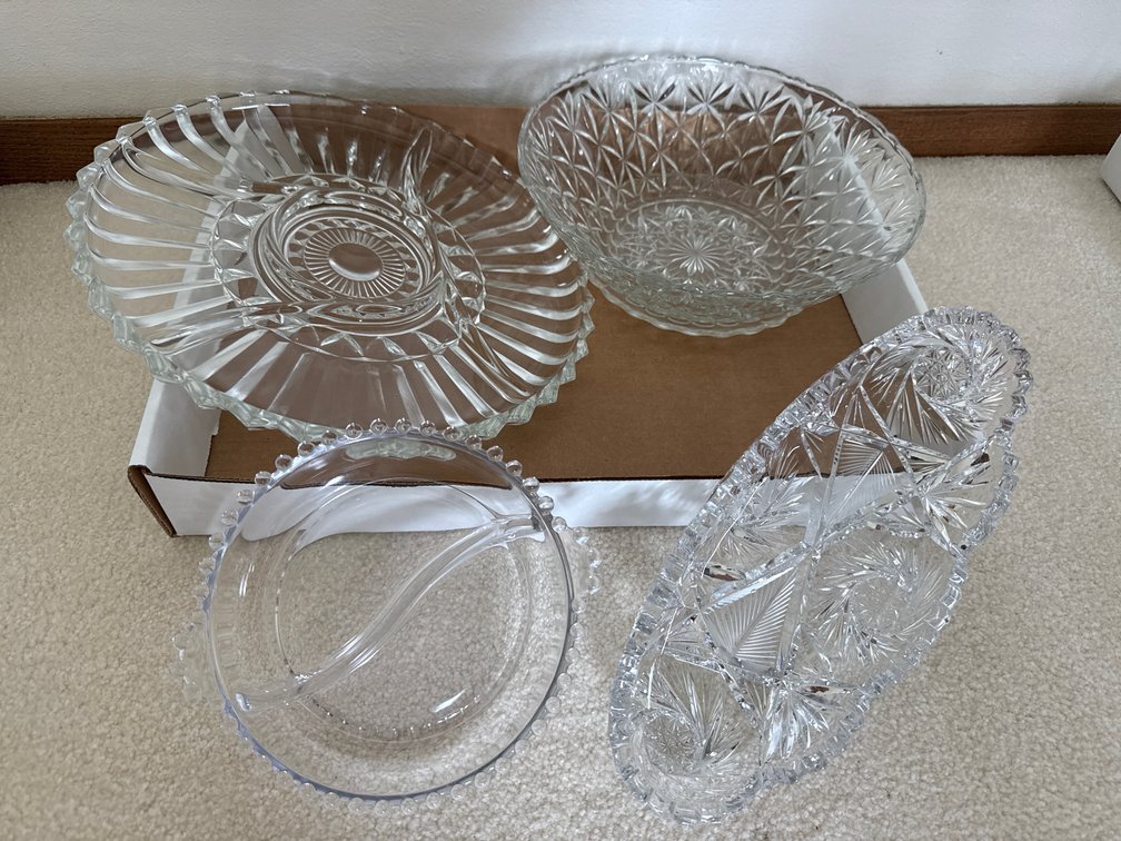 Glass Serving Dishes