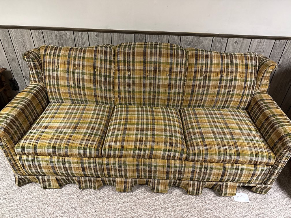 Couch w/Pull Out Bed-In Basement