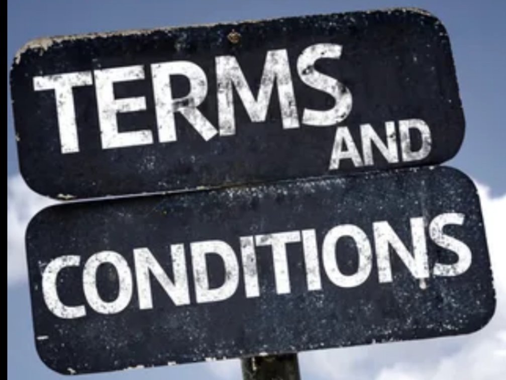Terms and Conditions