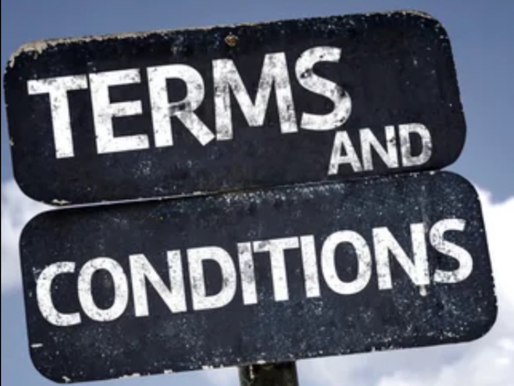 Terms and Conditions