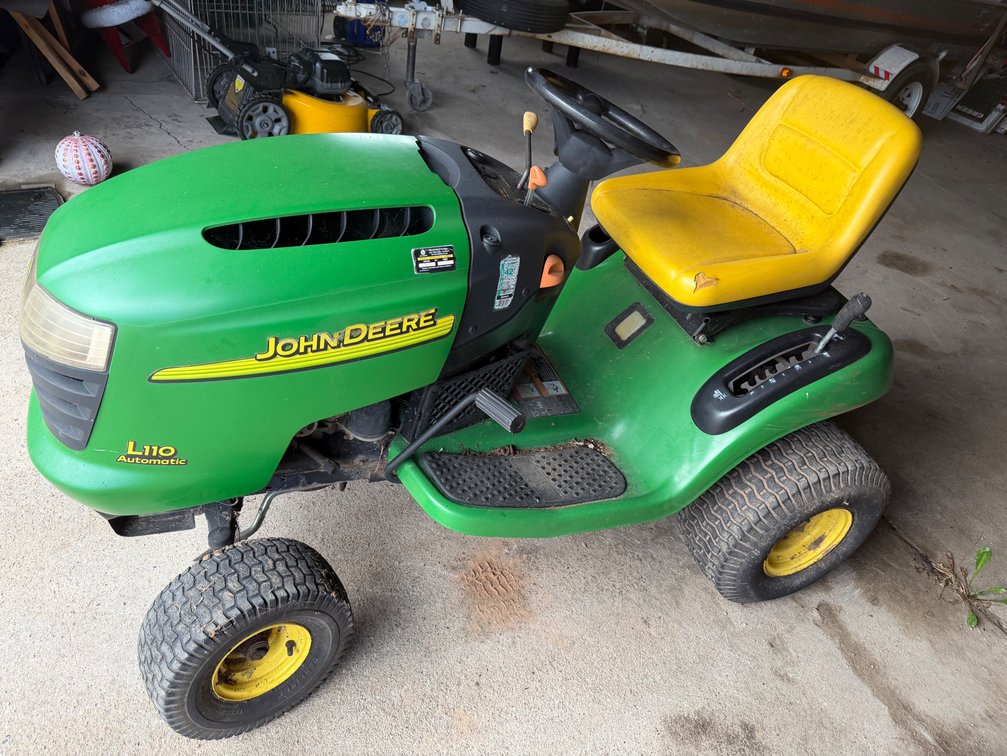 John Deere L110, No Deck, Sitting for 5 Years
