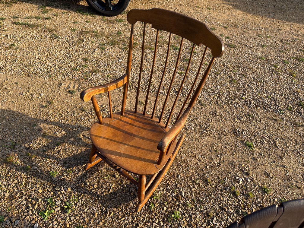 Wood Rocking Chair
