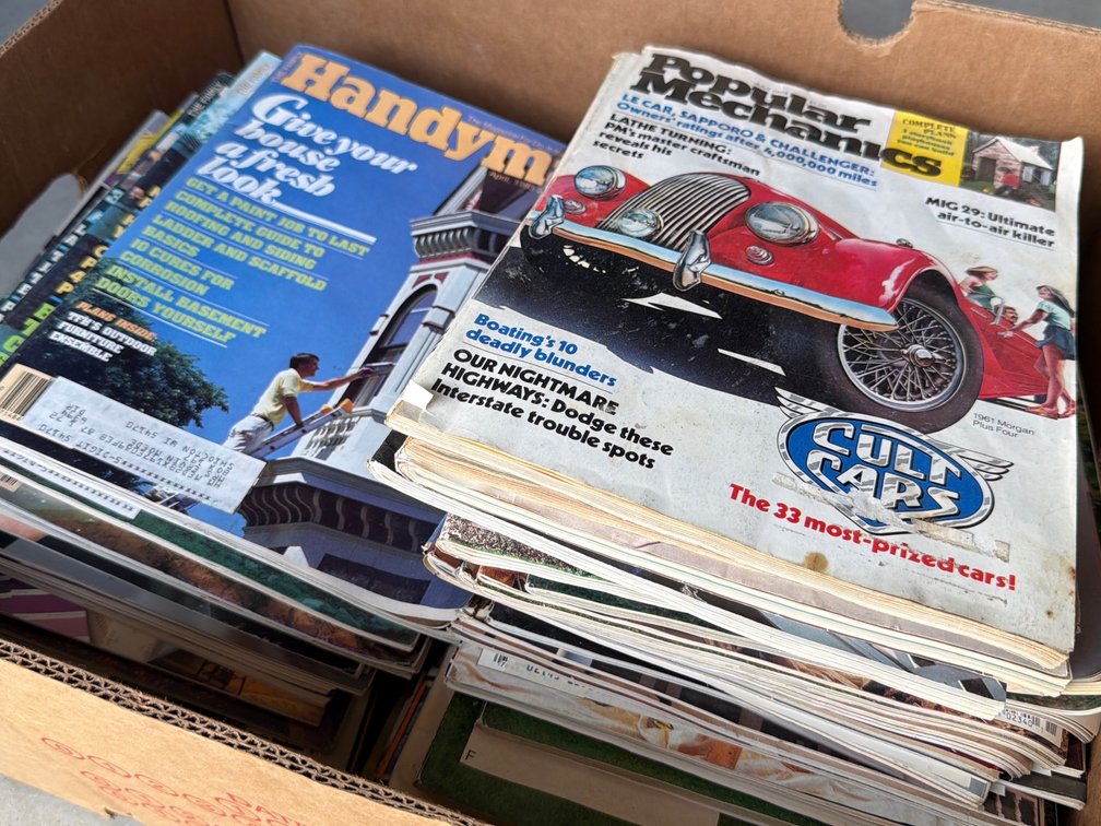 Magazines-Handyman and Popular Mechanics