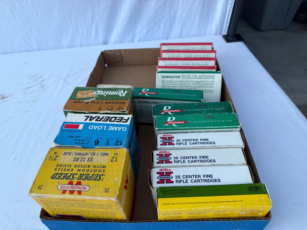 Empty Ammunition Boxes
