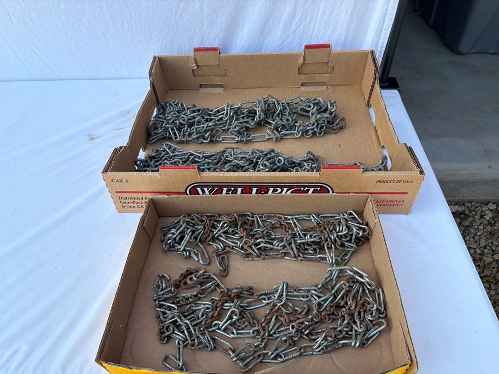 Garden Tractor and Snowblower Tire Chains