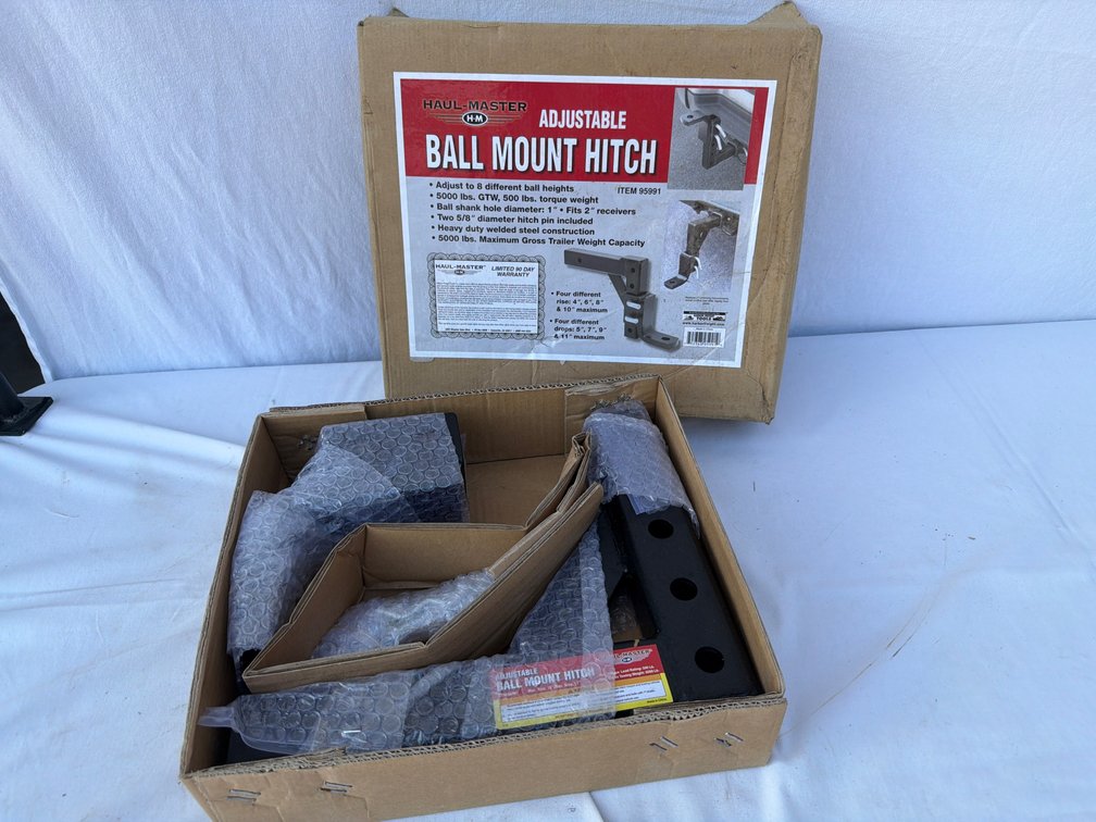 New in Box-Ball Mount Hitch