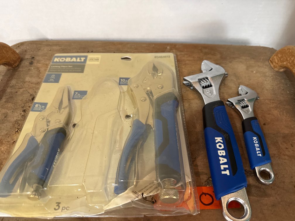 Kobalt Plier Set, Wrenches