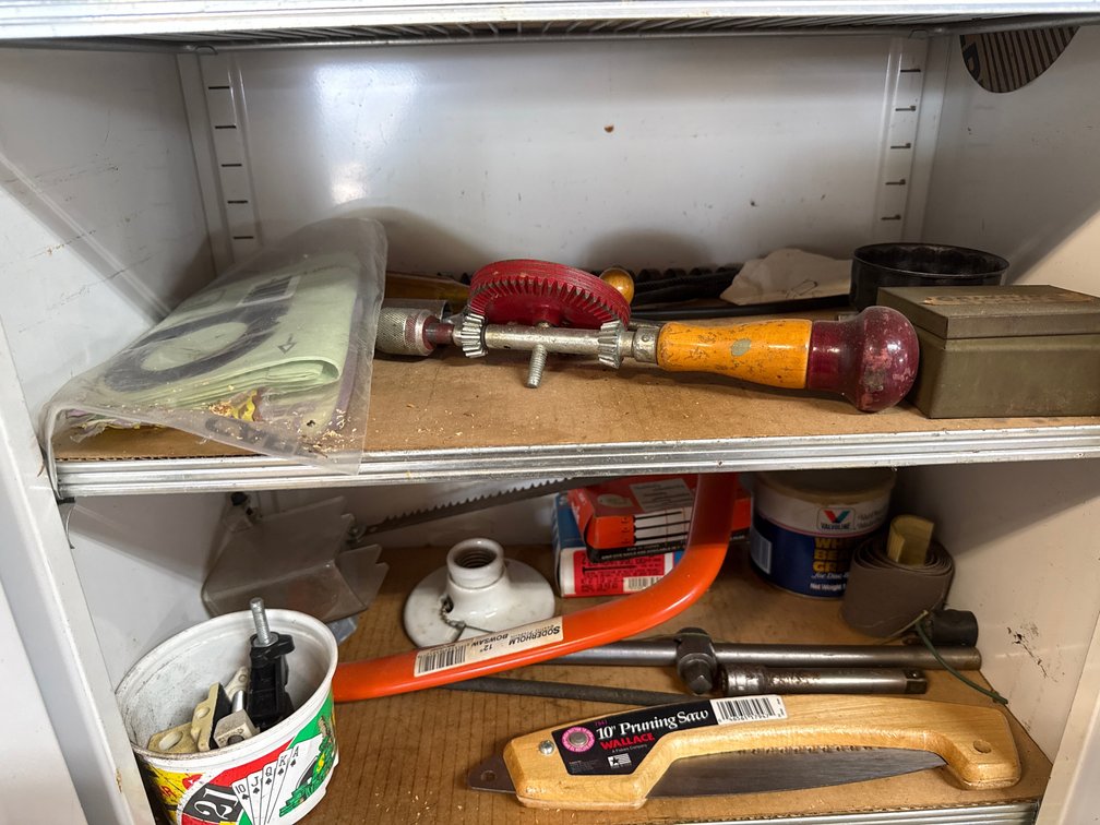 Handsaw, Screwdriver, Grinding Stones, and More