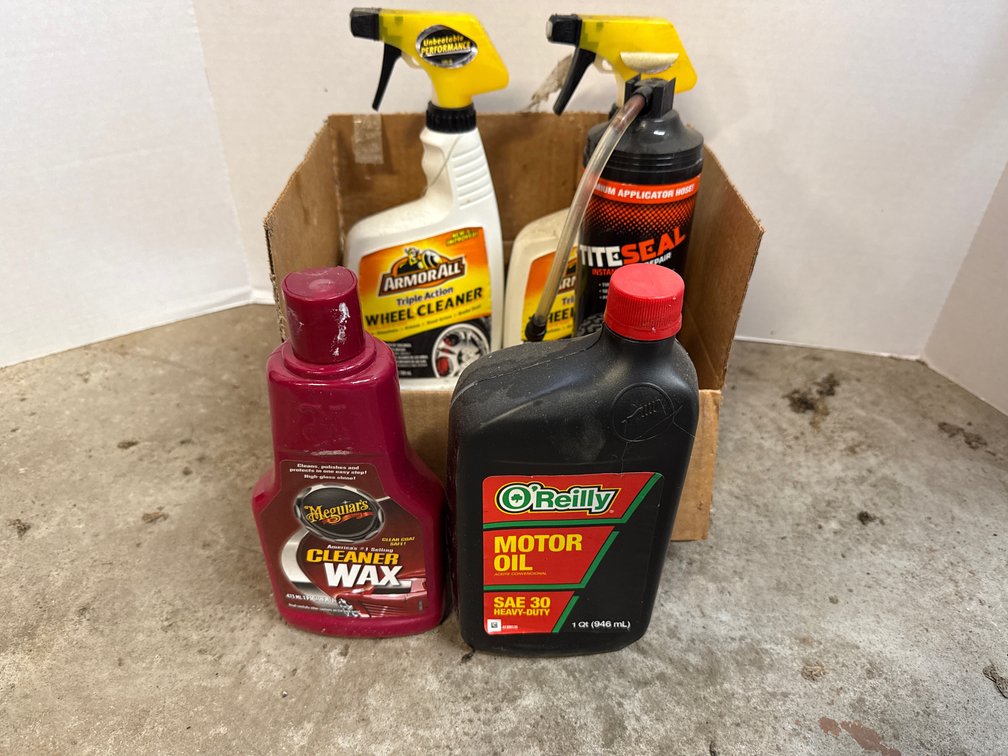 Motor Oils, Car Cleaners