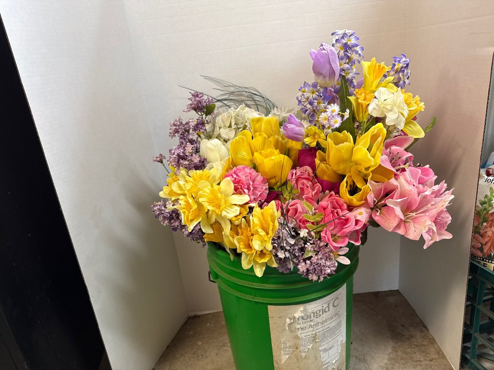 Bucket of Flowers
