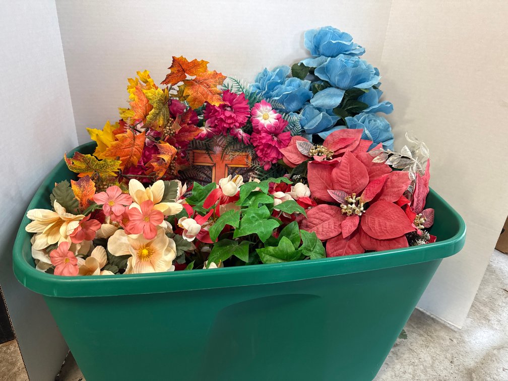 Tote of Flowers