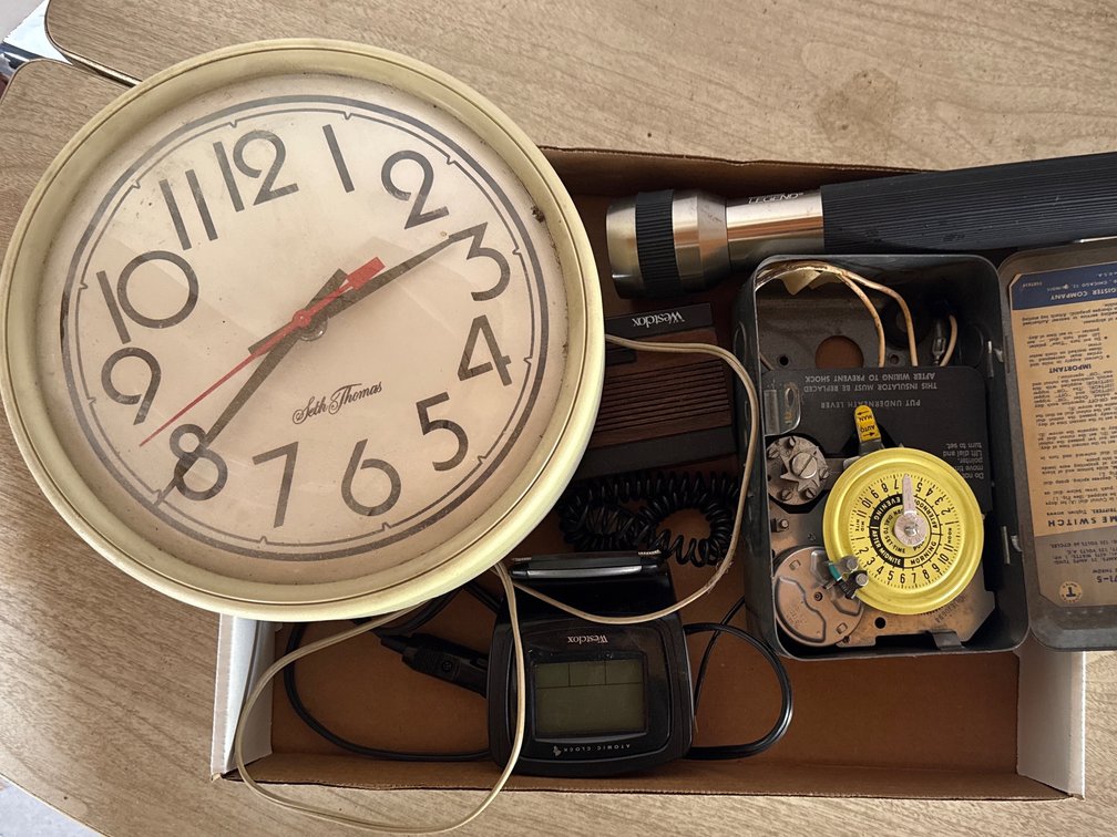 Clock, Time Switch, Flashlight, Alarm Clocks