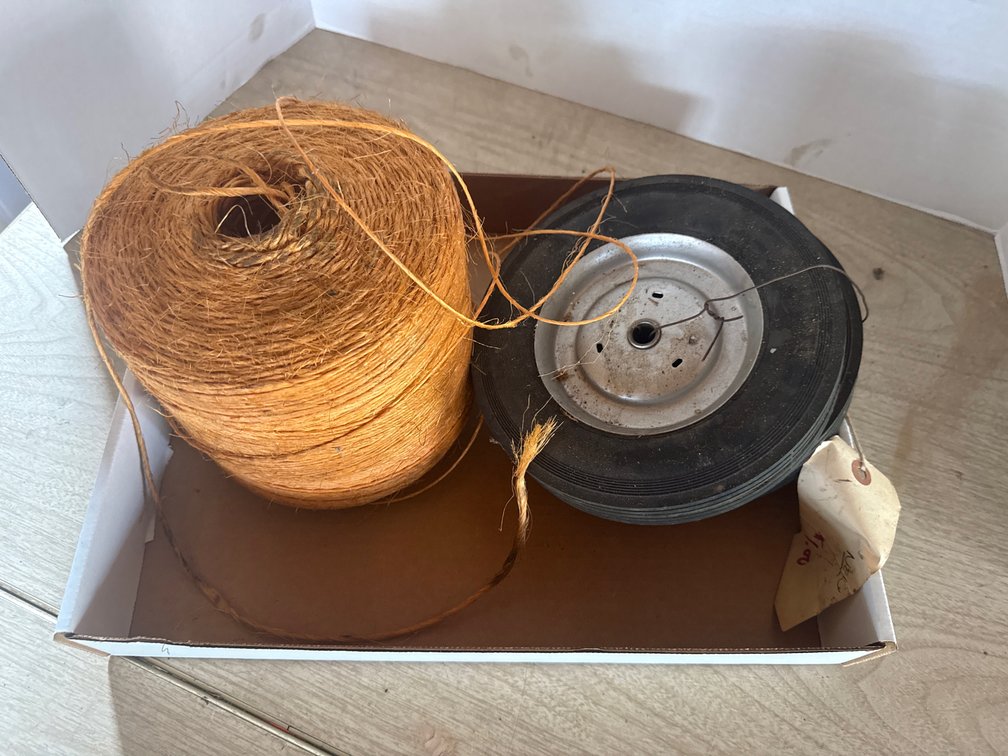 Roll of Twine, and Utility Tires
