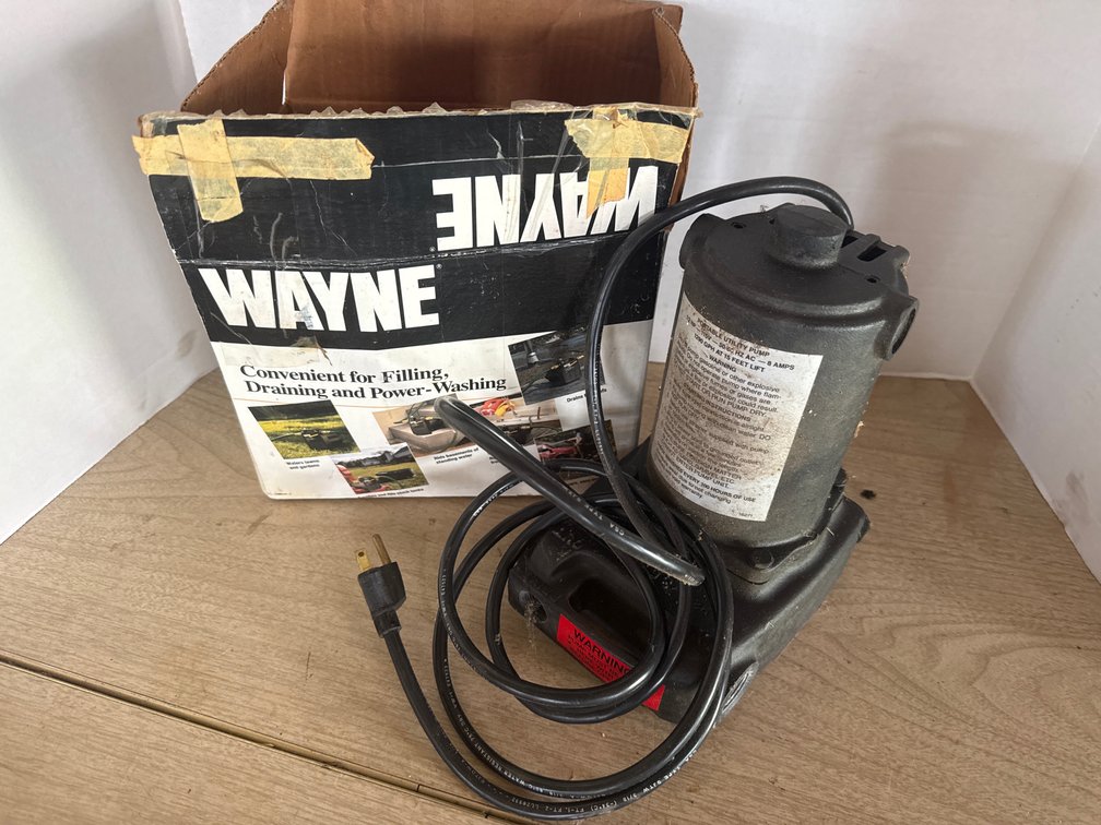Utility Pump (Untested)