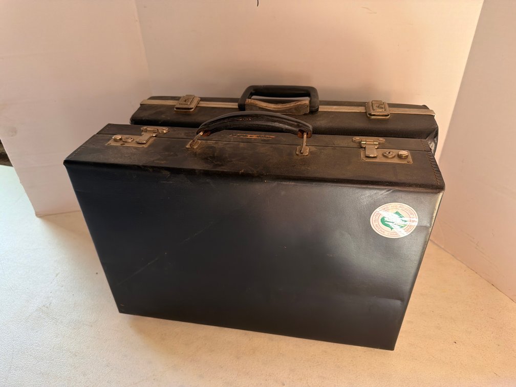 2 Vintage Brief Cases