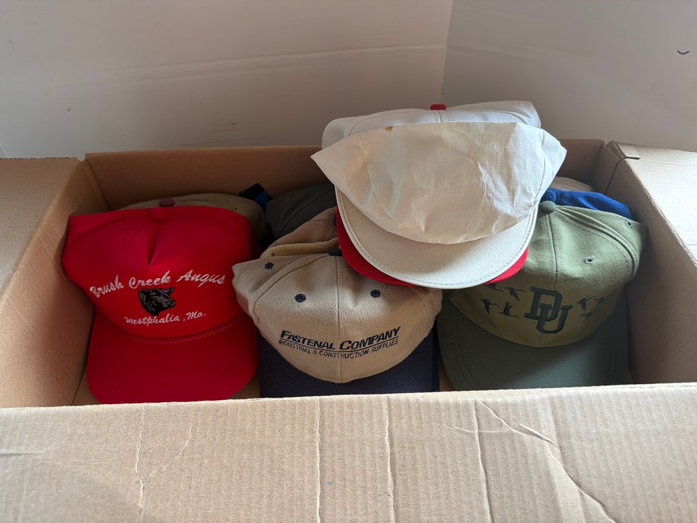 Baseball Caps-Advertisements