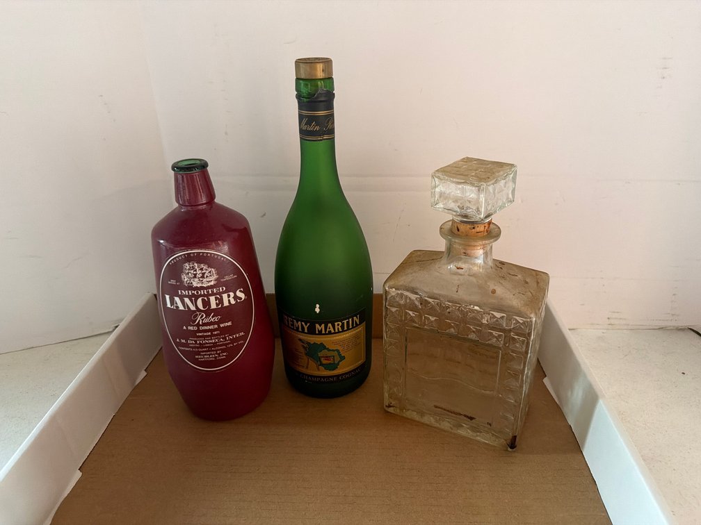 Wine Bottles, Decanter, Coke Bottles