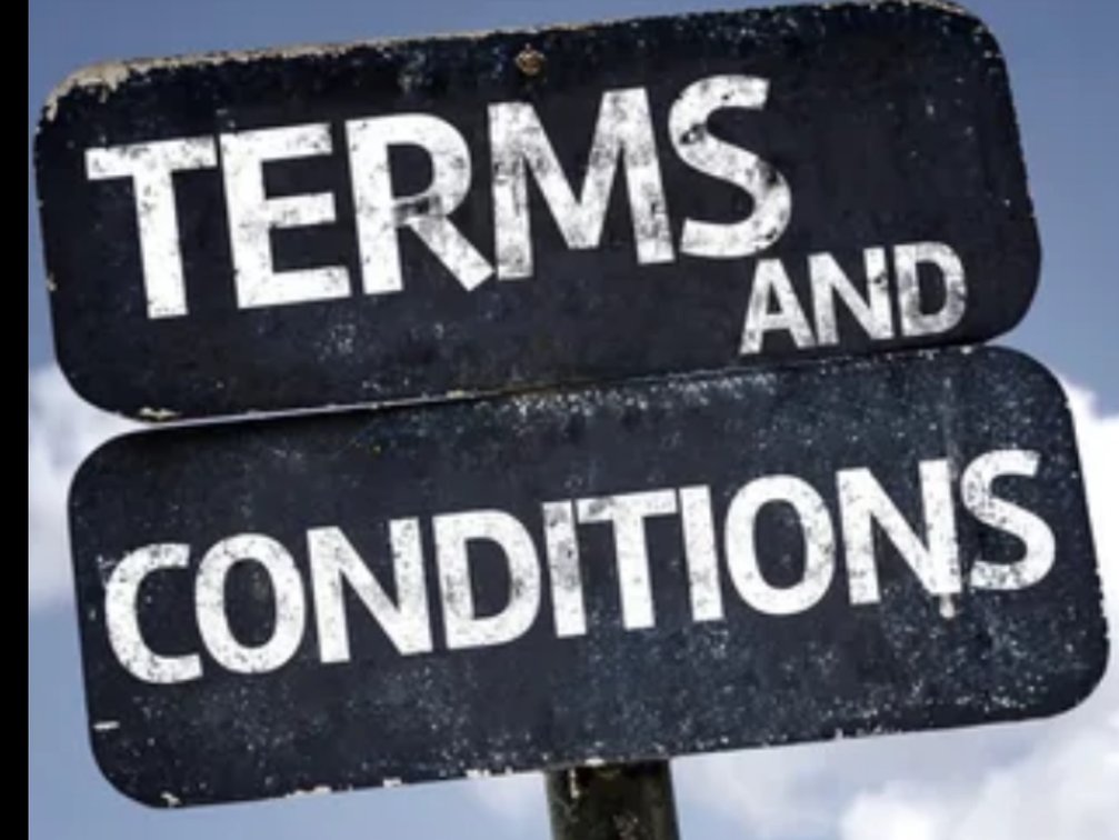 Terms and Conditions
