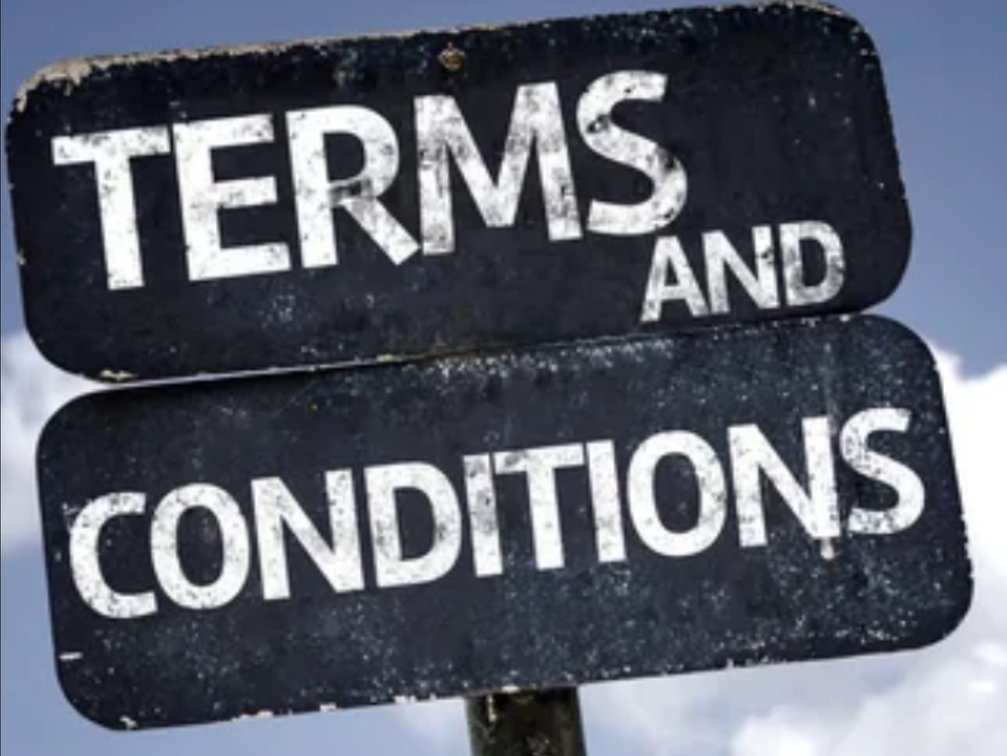 Terms and Conditions