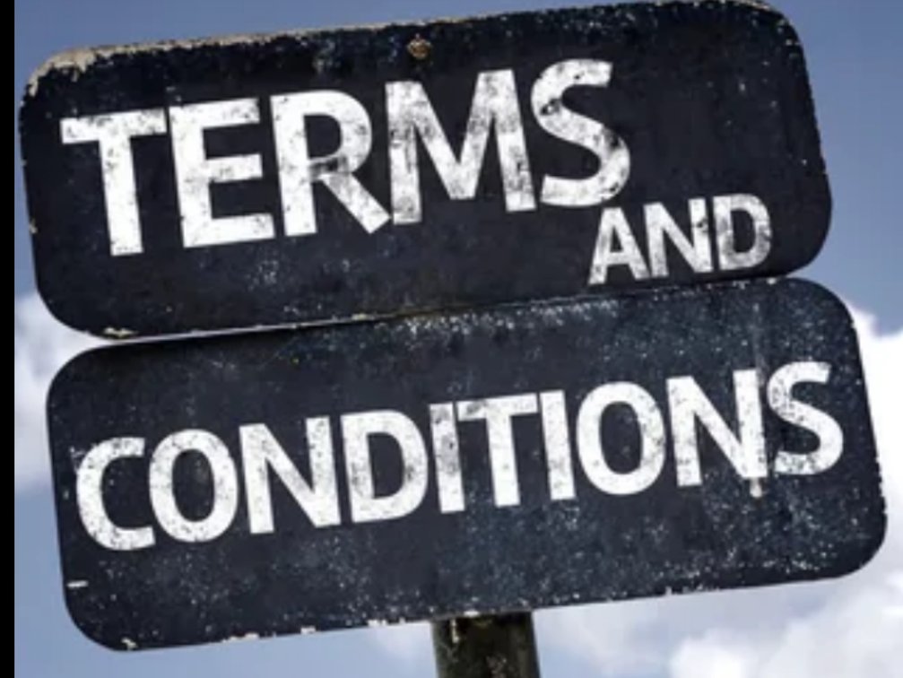 Terms and Conditions