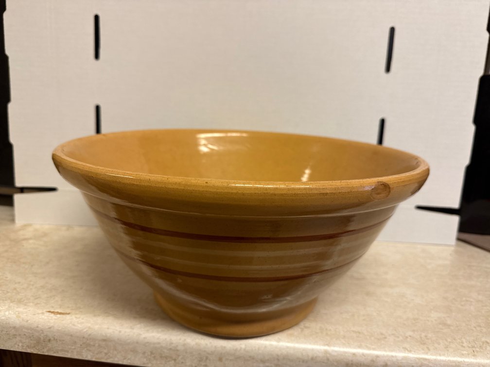 Stoneware Bowl-No Markings